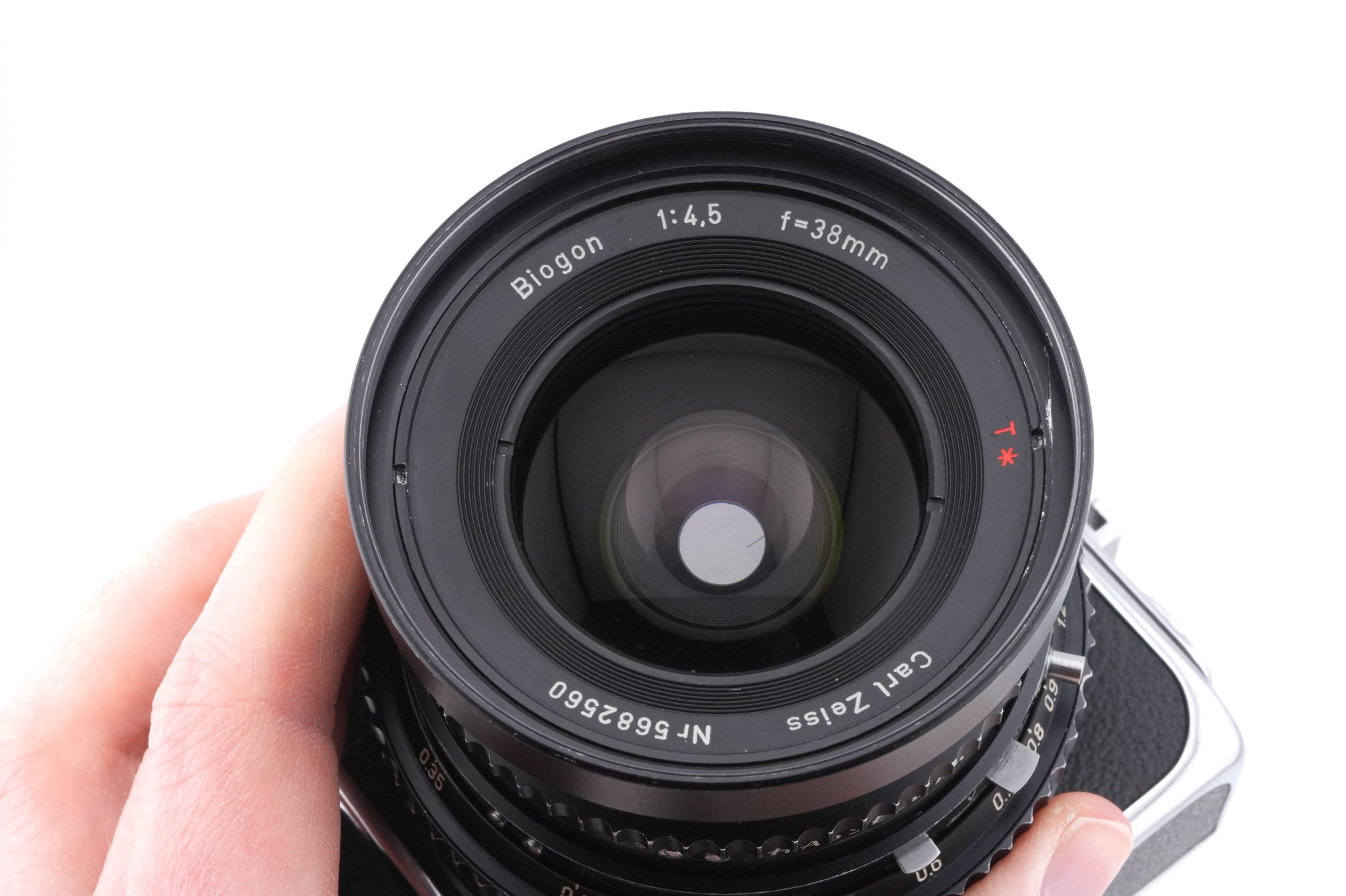Hasselblad Super Wide C (SWC) (Silver, 10049) + A12 Film Magazine (Silver, 30074) + SWC Viewfinder (52035/TISOC)