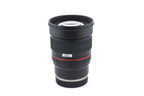 Samyang 85mm f1.4 AS IF UMC