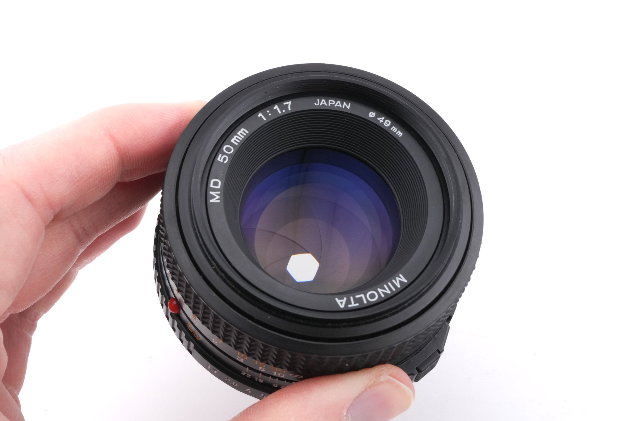 Minolta 50mm f1.7 MD