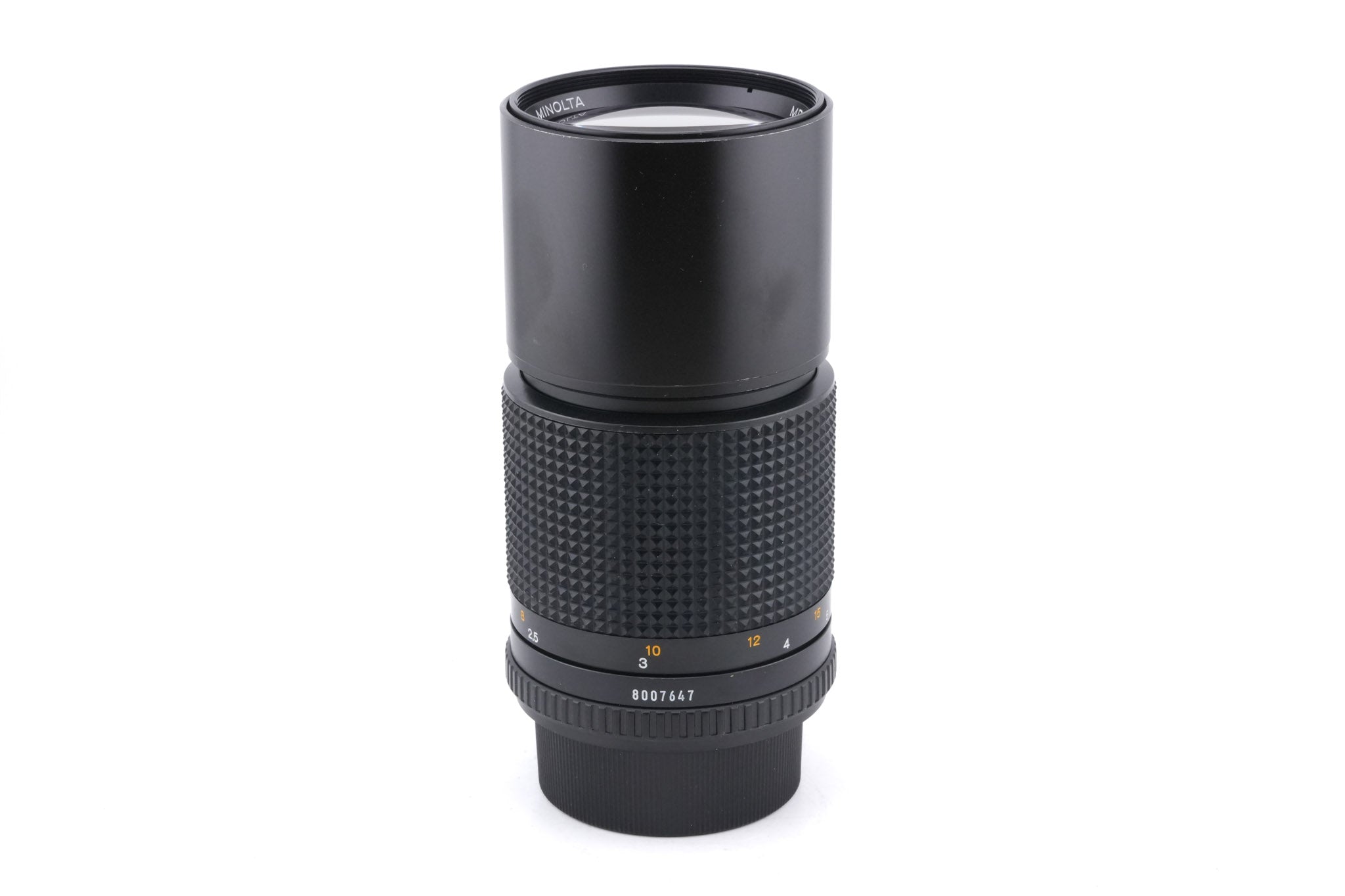 Minolta 200mm f4 MD