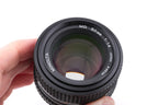 Minolta 50mm f1.4 MD