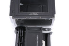 Hasselblad 500C/M (Silver, 10026) + Waist Level Finder (Old / Silver, 42021) + Rapid Winding Crank (44040) + A12 Film Magazine (Silver, 30074) + Standard Focusing Screen (42161)