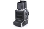 Hasselblad 553ELX (Silver, 10167) + Waist Level Finder (New / Chrome, 42315) + Standard Focusing Screen (42161)