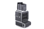 Hasselblad 553ELX (Silver, 10167) + Waist Level Finder (New / Chrome, 42315) + Standard Focusing Screen (42161)
