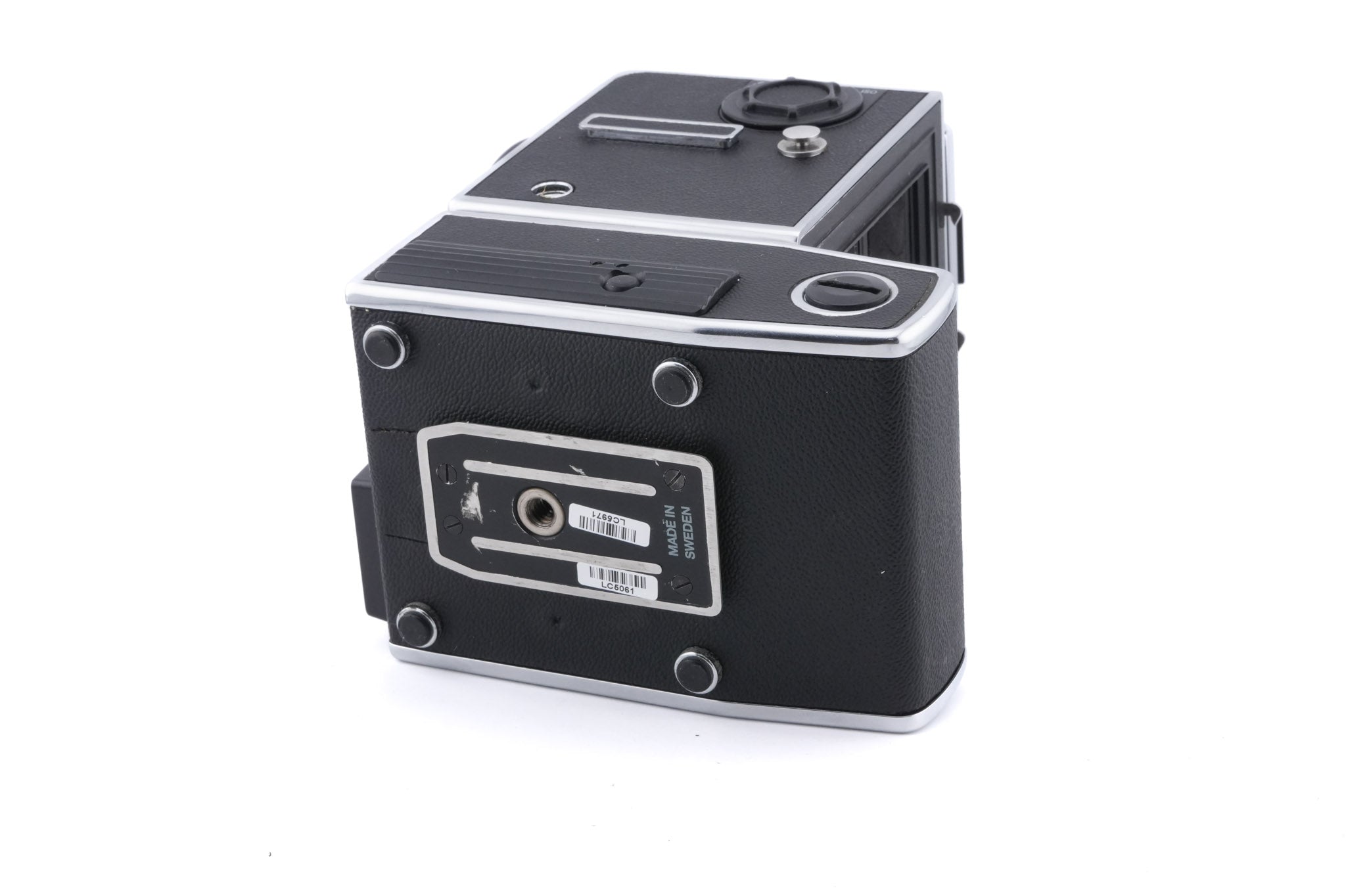 Hasselblad 553ELX (Silver, 10167) + Waist Level Finder (New / Chrome, 42315) + Standard Focusing Screen (42161)