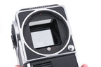 Hasselblad 553ELX (Silver, 10167) + Waist Level Finder (New / Chrome, 42315) + Standard Focusing Screen (42161)