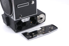 Hasselblad 553ELX (Silver, 10167) + Waist Level Finder (New / Chrome, 42315) + Standard Focusing Screen (42161)