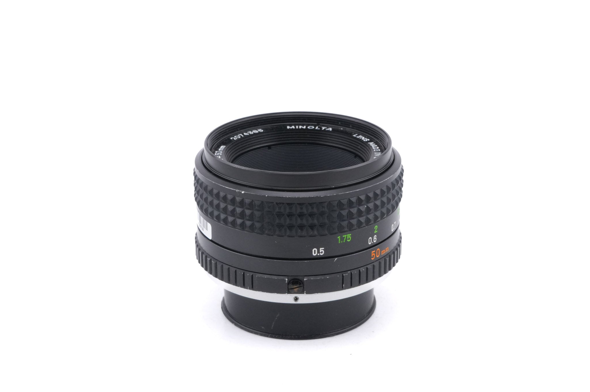 Minolta 50mm f1.7 MC Rokkor-PF