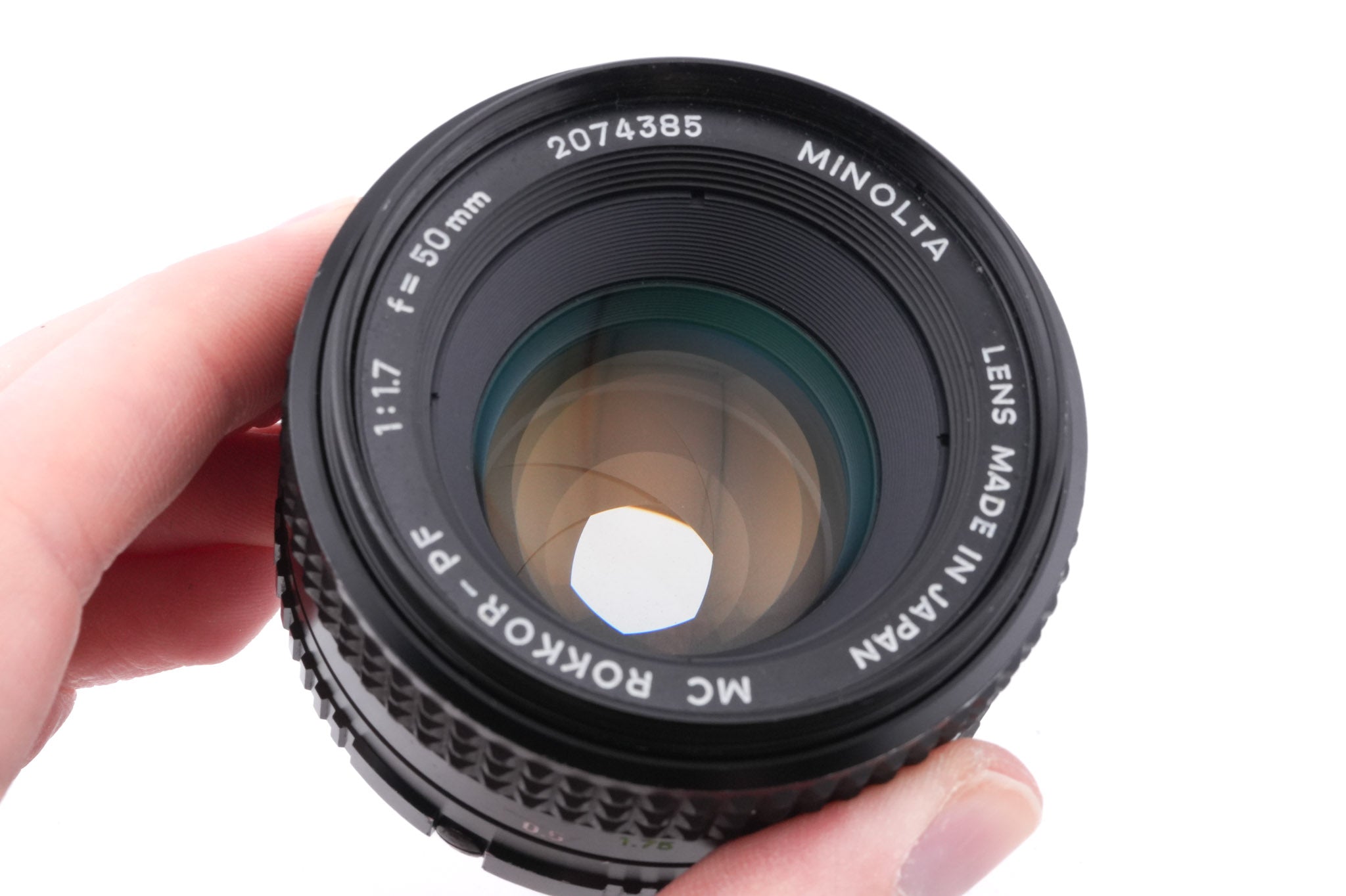 Minolta 50mm f1.7 MC Rokkor-PF
