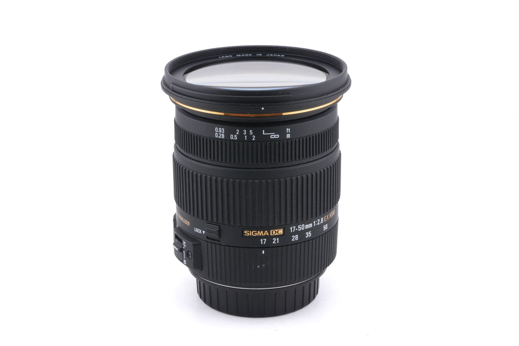 Sigma 17-50mm f2.8 EX DC OS HSM