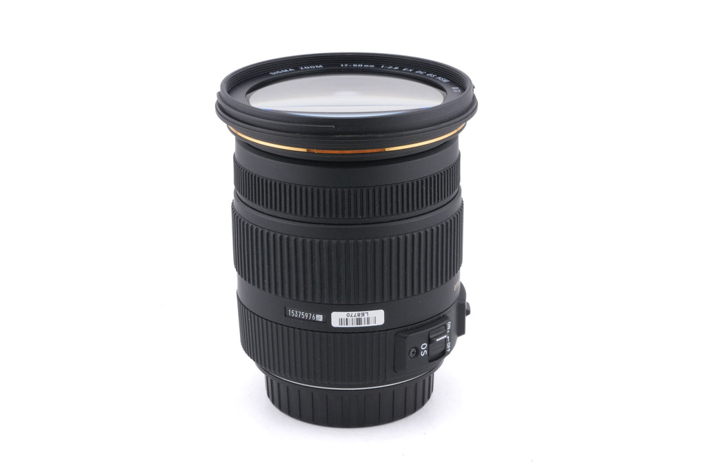 Sigma 17-50mm f2.8 EX DC OS HSM