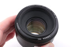 Canon 50mm f1.8 II