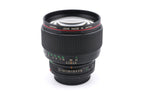 Canon 85mm f1.2 L FDn