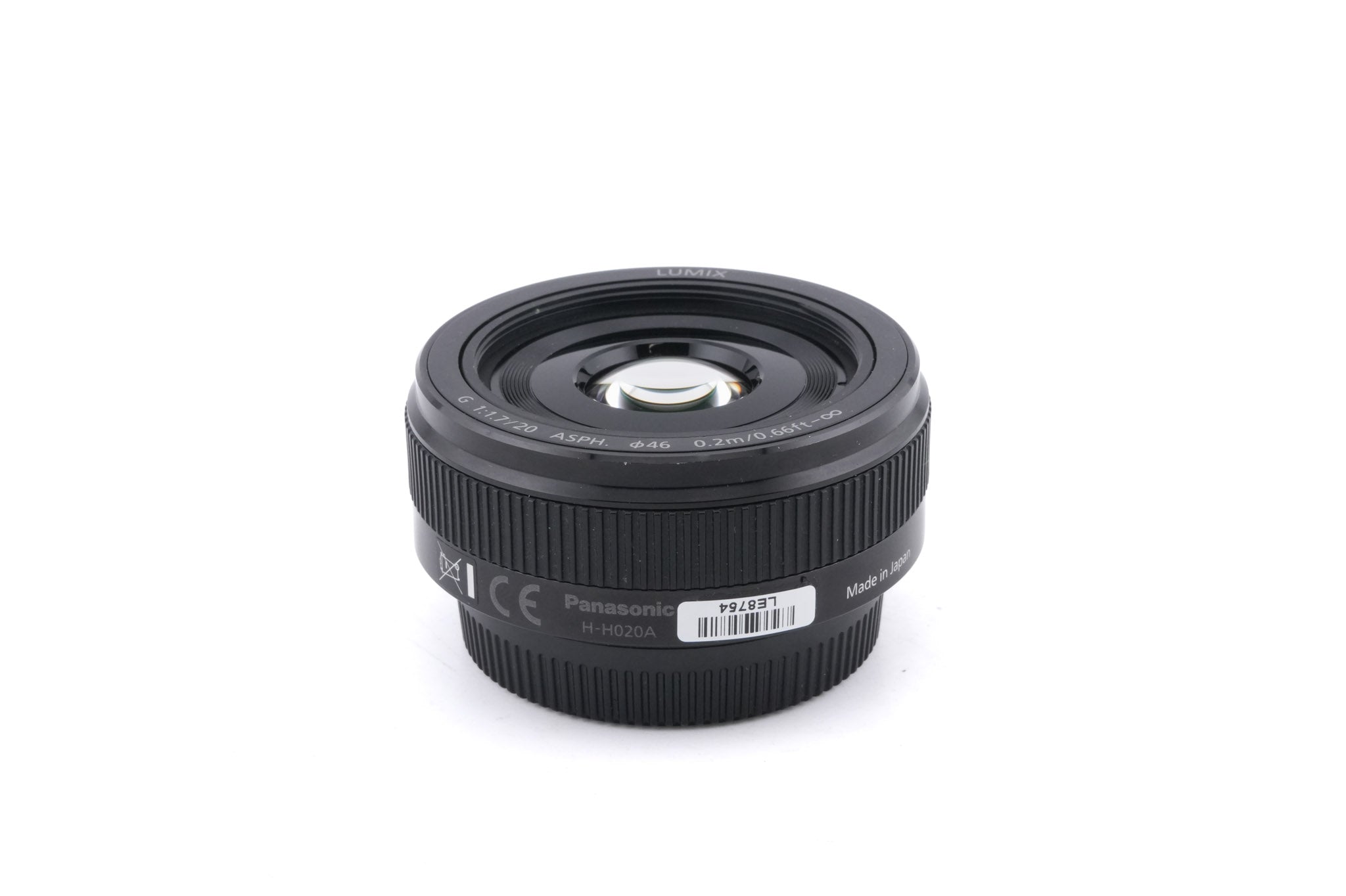 Panasonic 20mm f1.7 Lumix G ASPH. II (H-H020A)