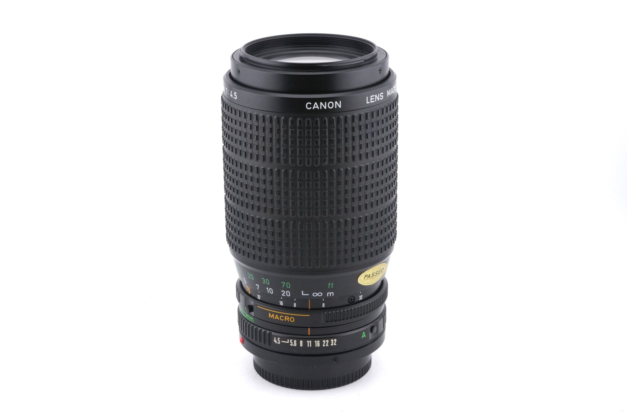 Canon 75-200mm f4.5 Macro FDn