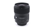 Sigma 35mm f1.4 DG HSM Art (A012)