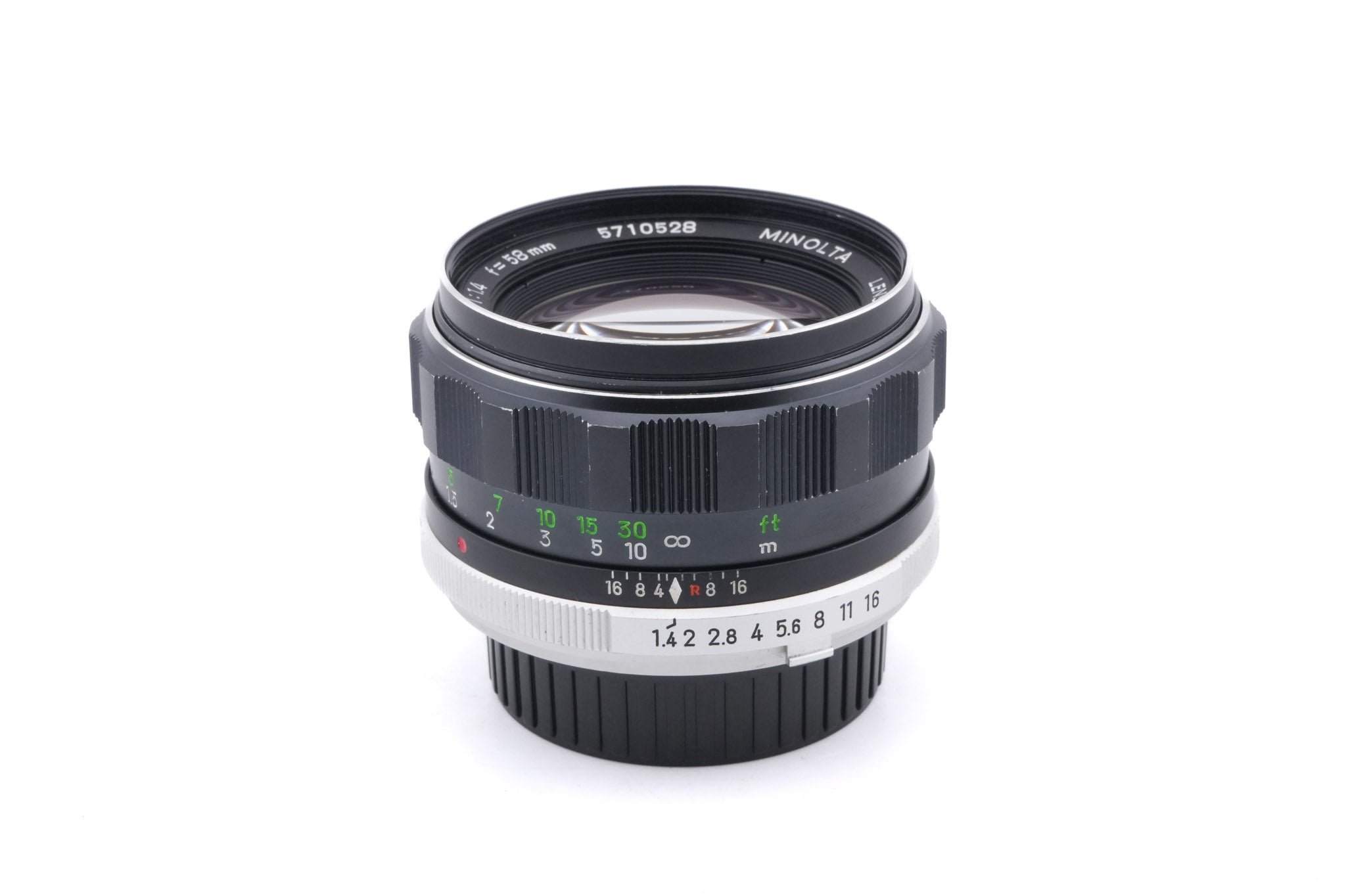 Minolta 58mm f1.4 MC Rokkor-PF