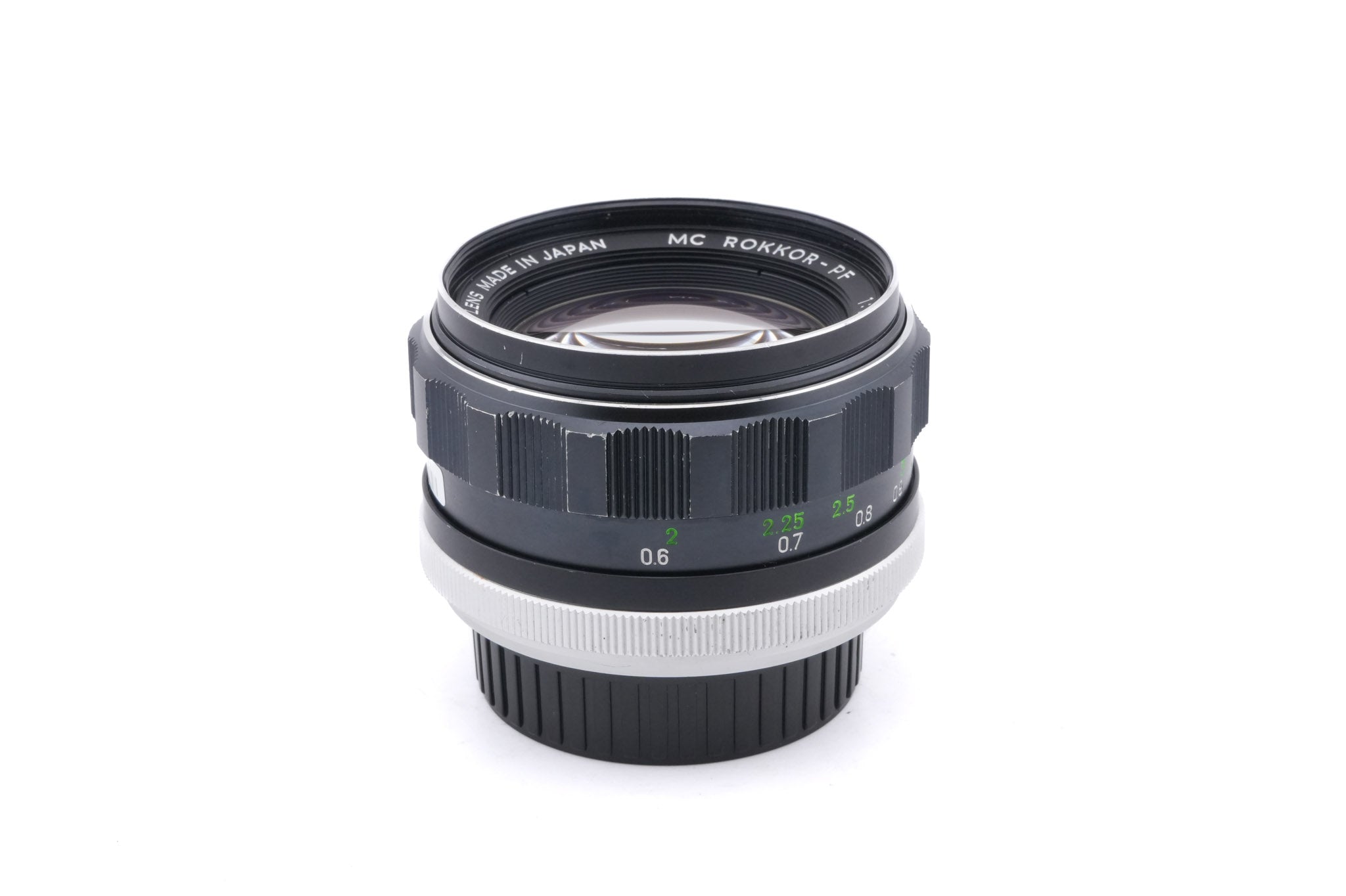 Minolta 58mm f1.4 MC Rokkor-PF
