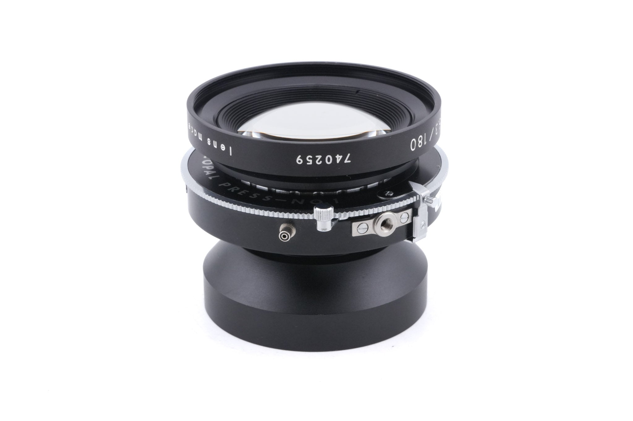 Computar 180mm f6.3 Symmetrigon (Shutter)