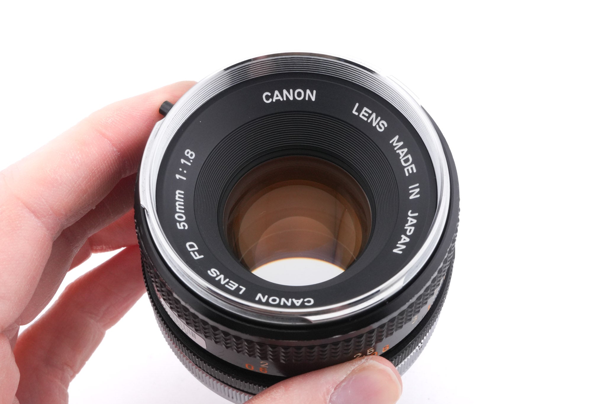 Canon 50mm f1.8 (Chrome Nose)