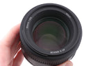 Nikon 85mm f1.8 AF-S Nikkor G