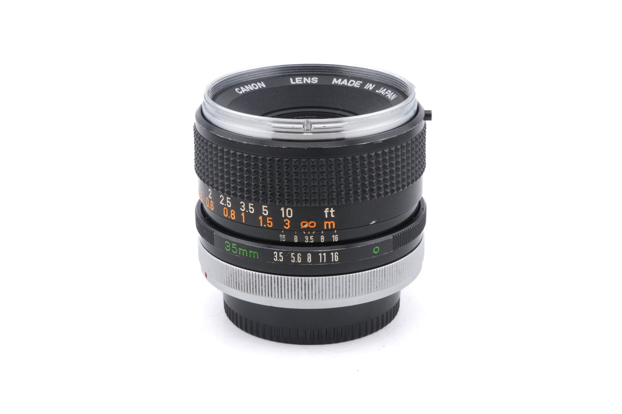 Canon 35mm f3.5 (Chrome Nose)