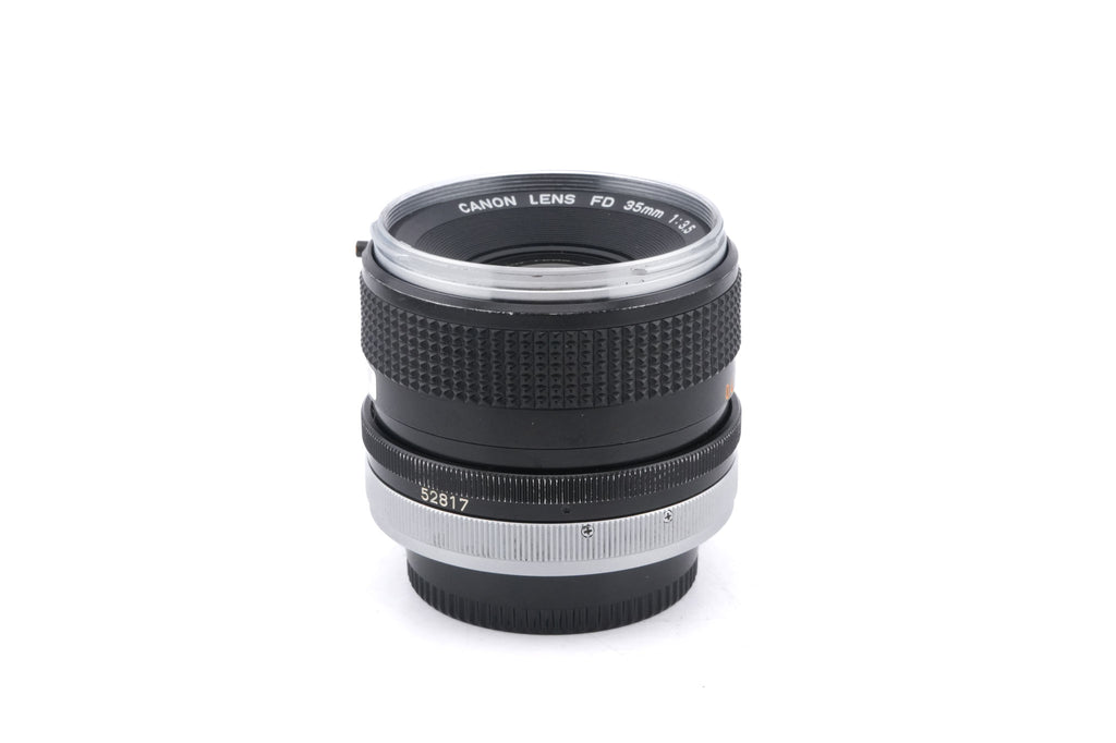 Canon 35mm f3.5 (Chrome Nose)