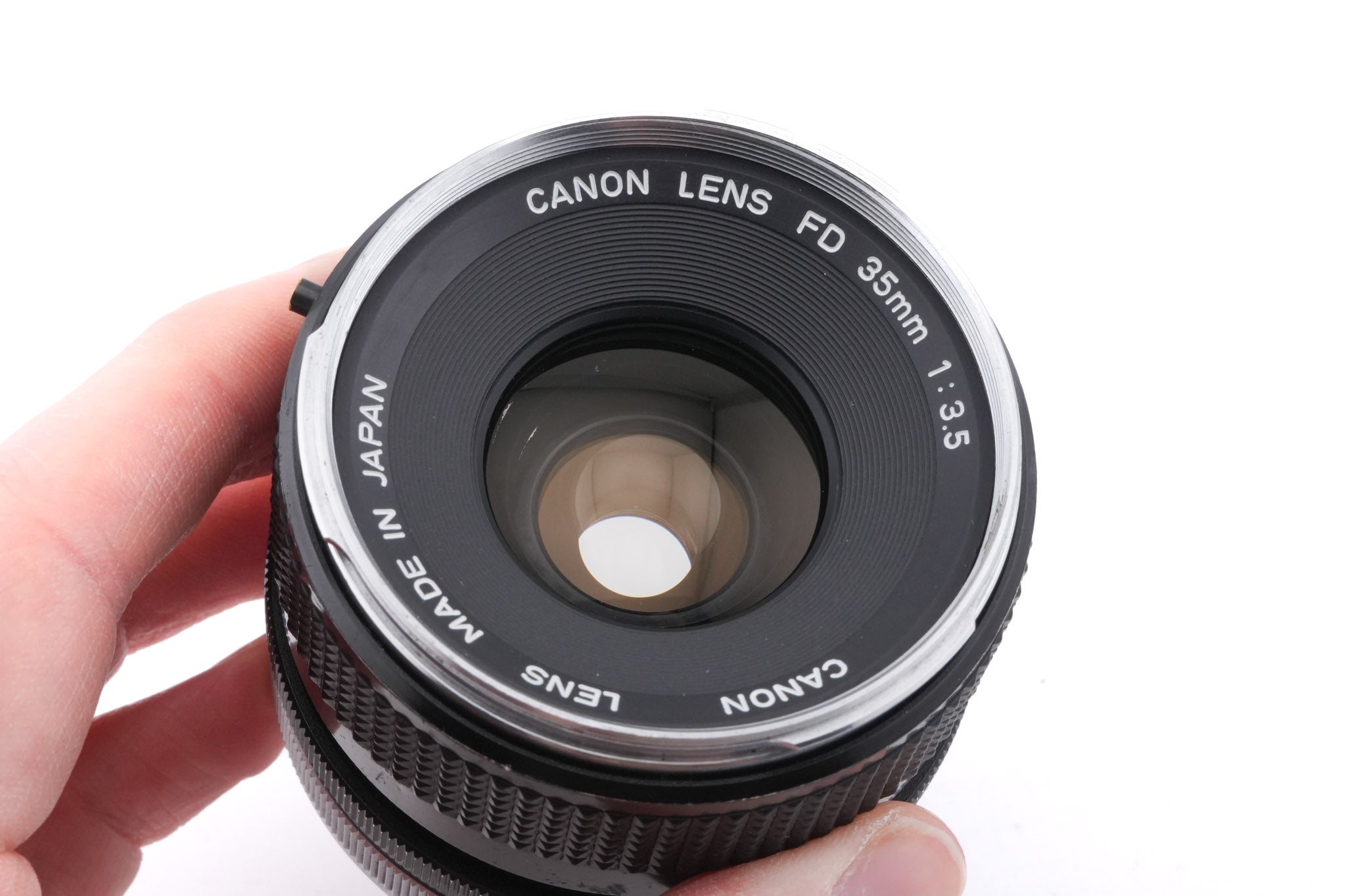 Canon 35mm f3.5 (Chrome Nose)