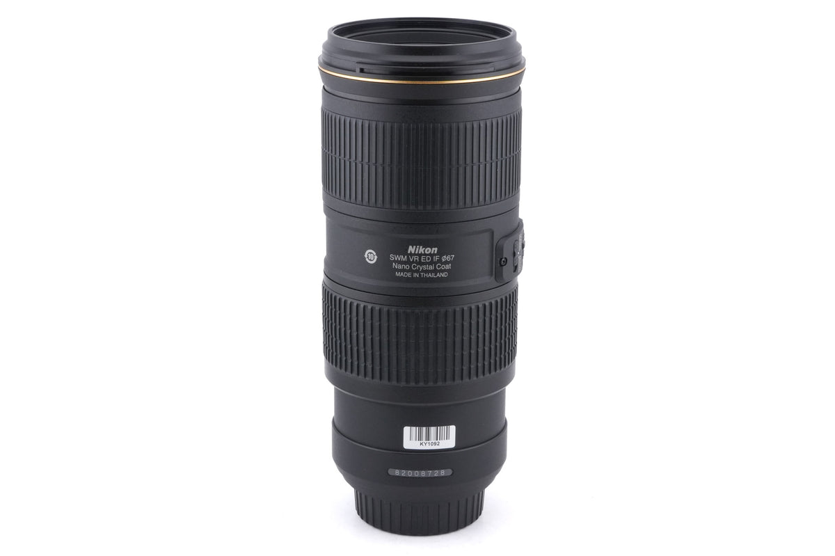 Nikon 70-200mm f4 AF-S Nikkor G ED N VR