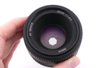 Nikon 50mm f1.8 AF Nikkor D