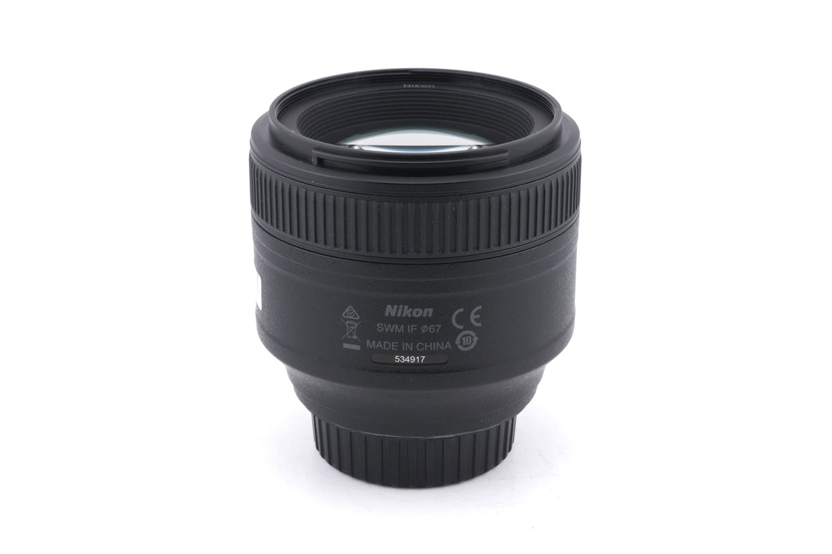 Nikon 85mm f1.8 AF-S Nikkor G