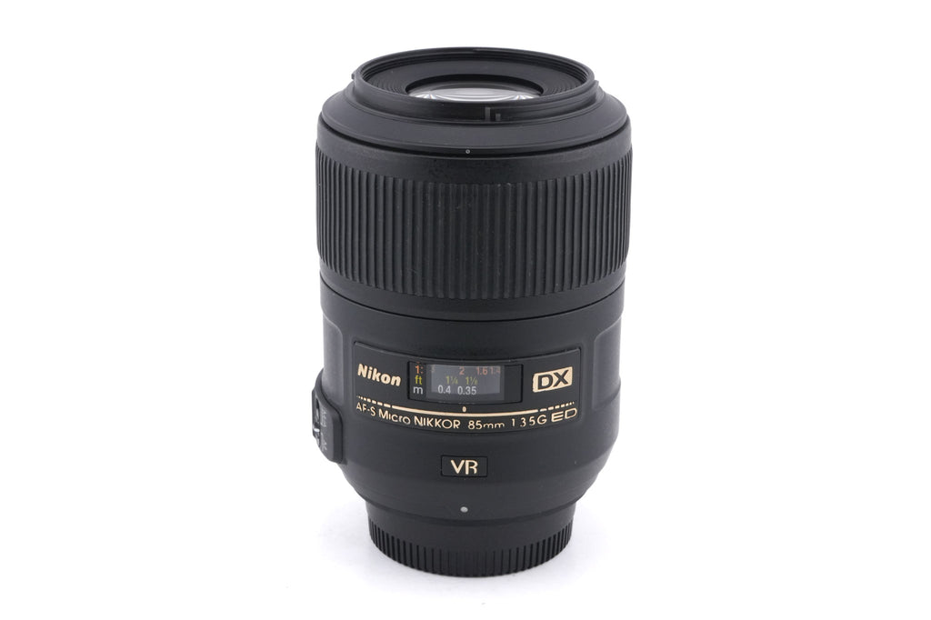 Nikon 85mm f3.5 AF-S Micro Nikkor G ED VR