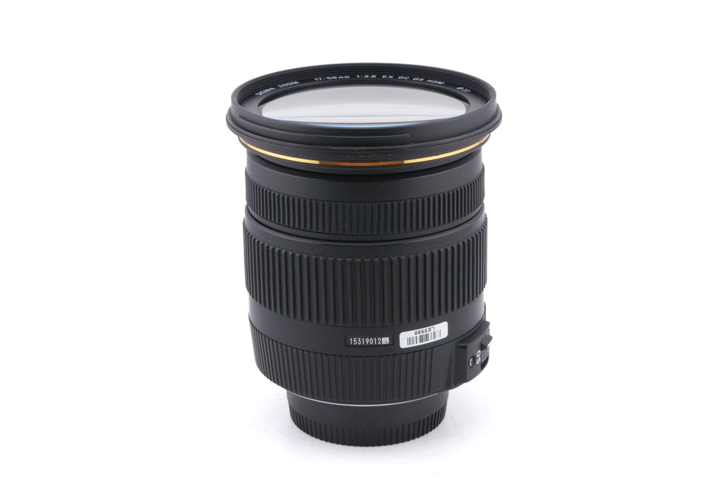 Sigma 17-50mm f2.8 EX DC OS HSM