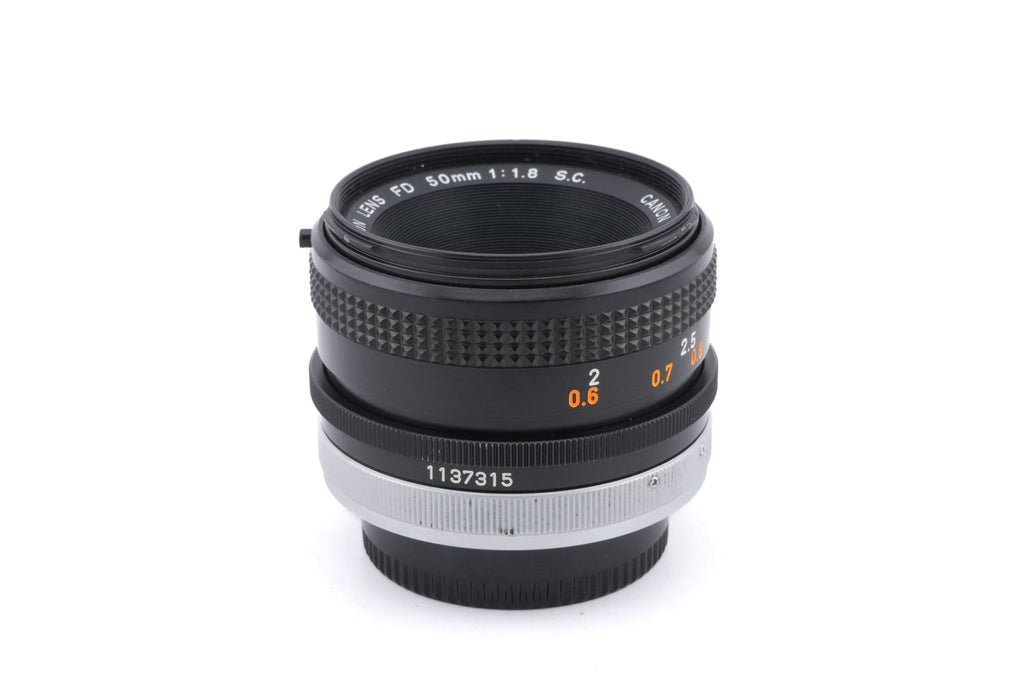 Canon 50mm f1.8 S.C.