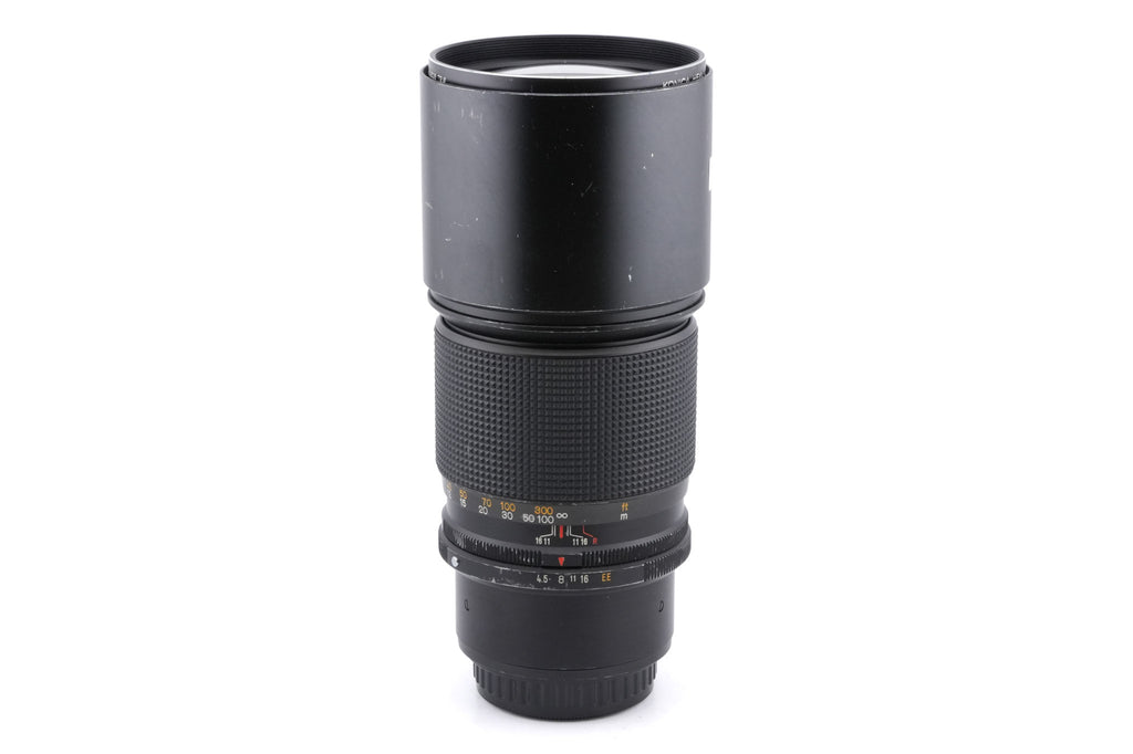Konica 300mm f4.5 Hexanon AR