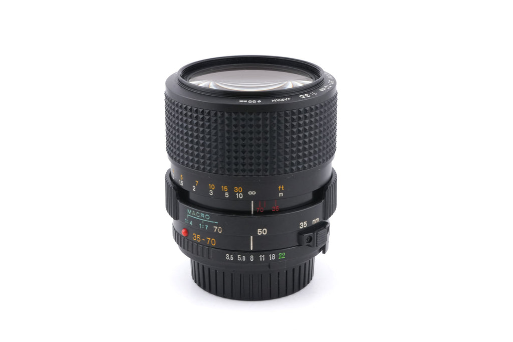 Minolta 35-70mm f3.5 MD Zoom Macro
