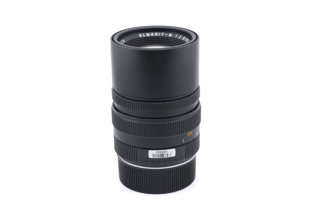 Leica 90mm f2.8 Elmarit-M (Black, 11807)