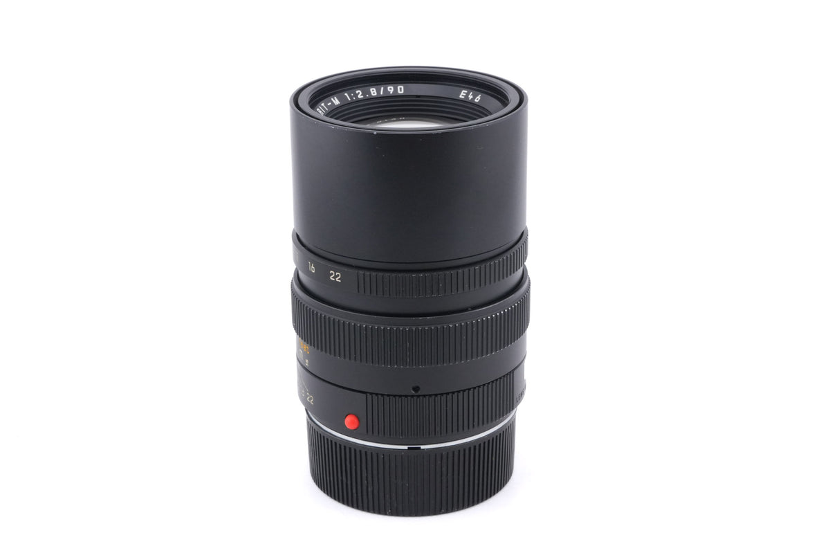 Leica 90mm f2.8 Elmarit-M (Black, 11807)