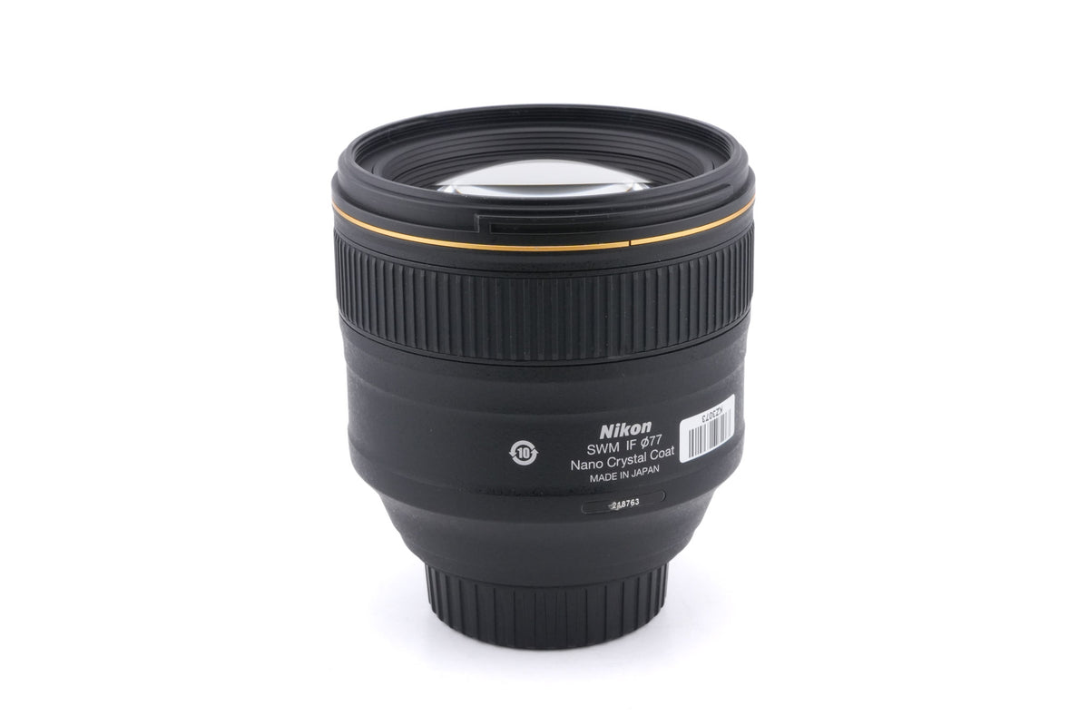 Nikon 85mm f1.4 AF-S Nikkor G N