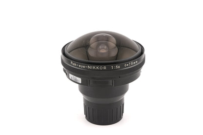 Nikon 7.5mm f5.6 Fish-Eye-Nikkor Pre-AI + 7.5mm f5.6 Fish-Eye-Nikkor Viewfinder