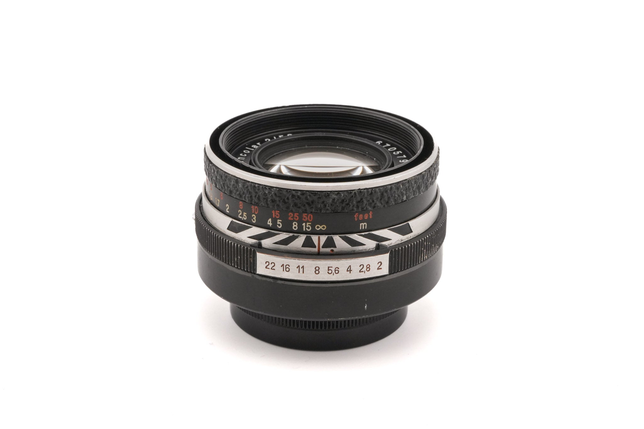 Carl Zeiss 50mm f2 Jena Pancolar - Lens