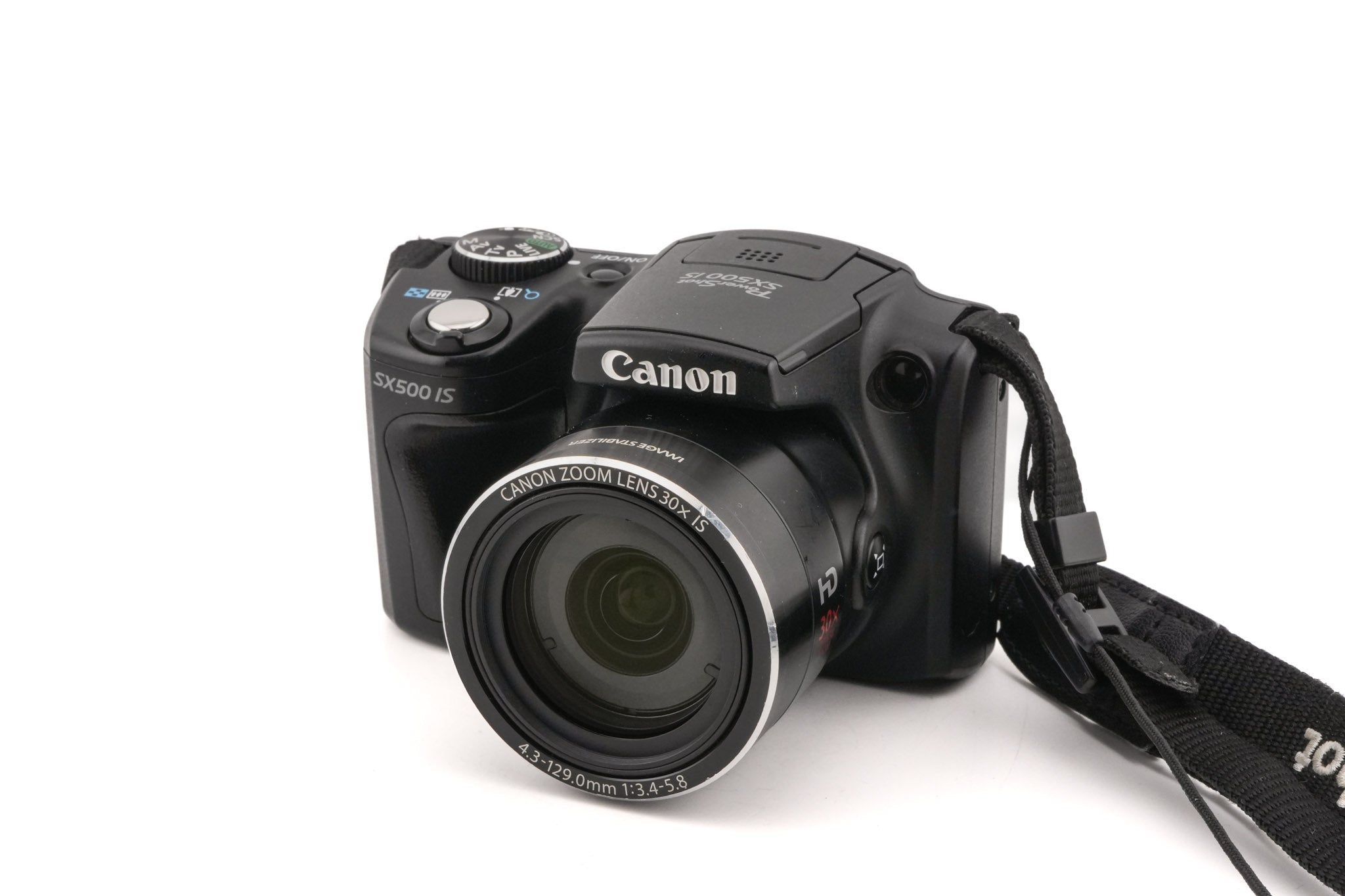 Canon hot Powershot SX500 Is 4.3-129.0mm (w/case)