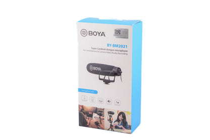 Boya BY-BM2021 Super-Cardioid Shotgun Microphone