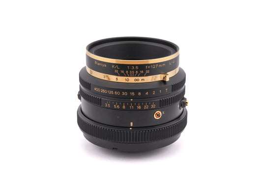 Mamiya 127mm f3.5 K/L L-A (Gold 50th Anniversary Edition) - Lens