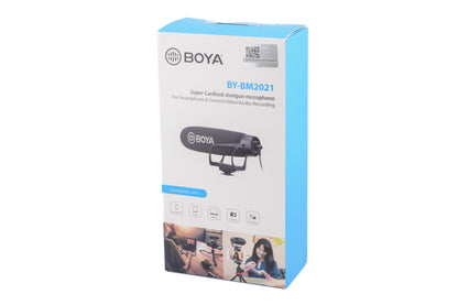 Boya BY-BM2021 Super-Cardioid Shotgun Microphone