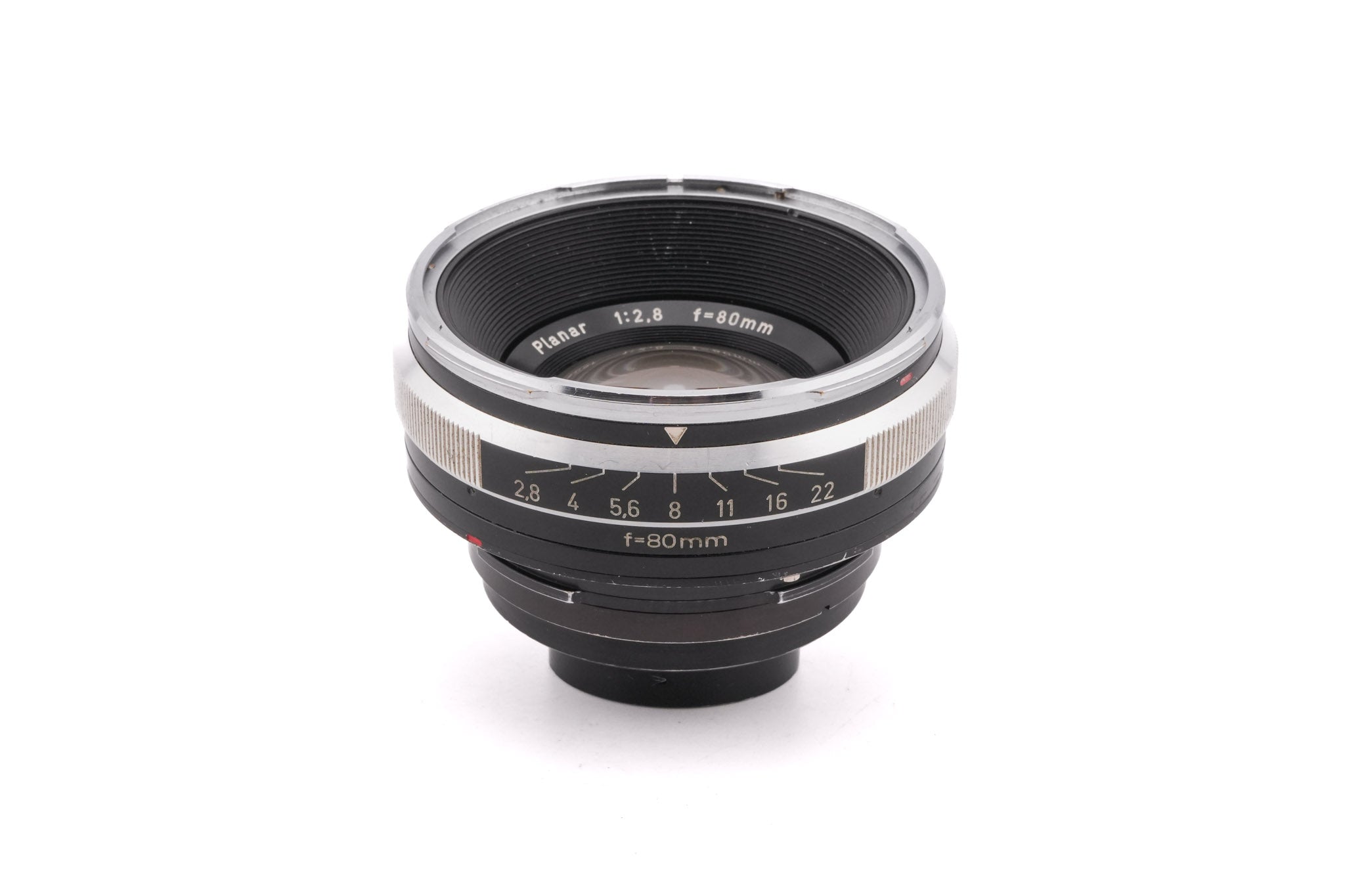 Rollei 80mm f2.8 Planar - Lens