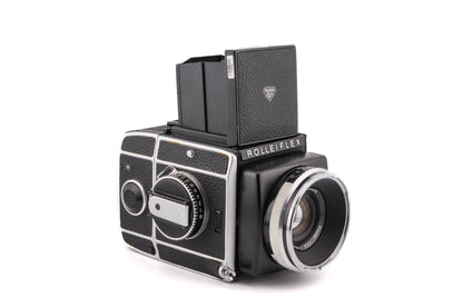 Rollei SL66 + 6x6 Roll Film Back + Waist Level Finder + 80mm f2.8 Planar