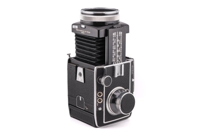 Rollei SL66 + 6x6 Roll Film Back + Waist Level Finder + 80mm f2.8 Planar