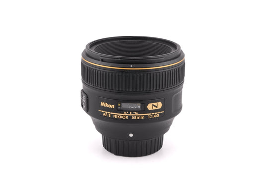 Nikon 58mm f1.4 AF-S Nikkor G N - Lens