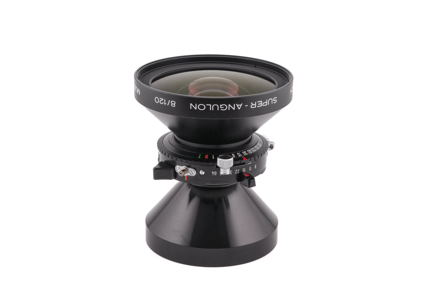 Schneider-Kreuznach 120mm f8 Super-Angulon MC (Shutter) - Lens